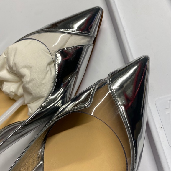 Louboutin Silver Flats - Picture 2 of 5